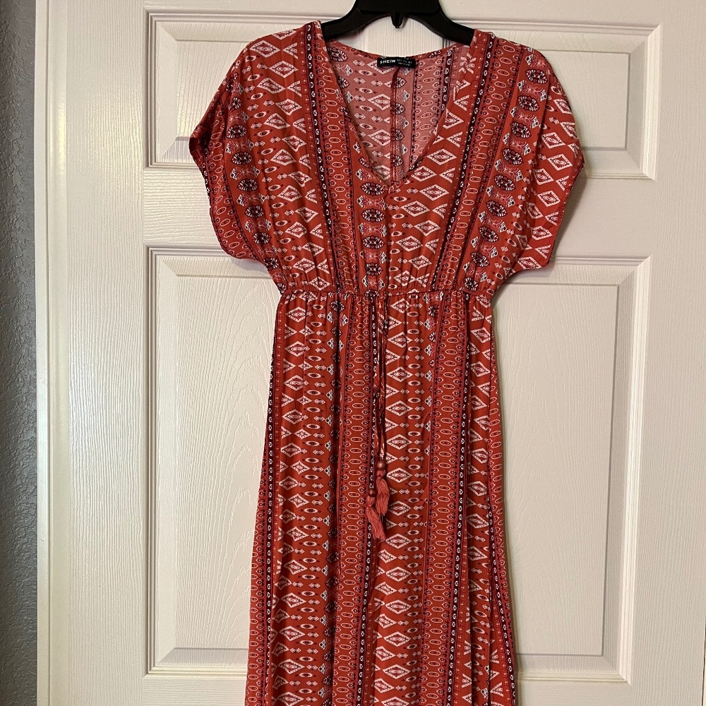 V-next Maxi dress